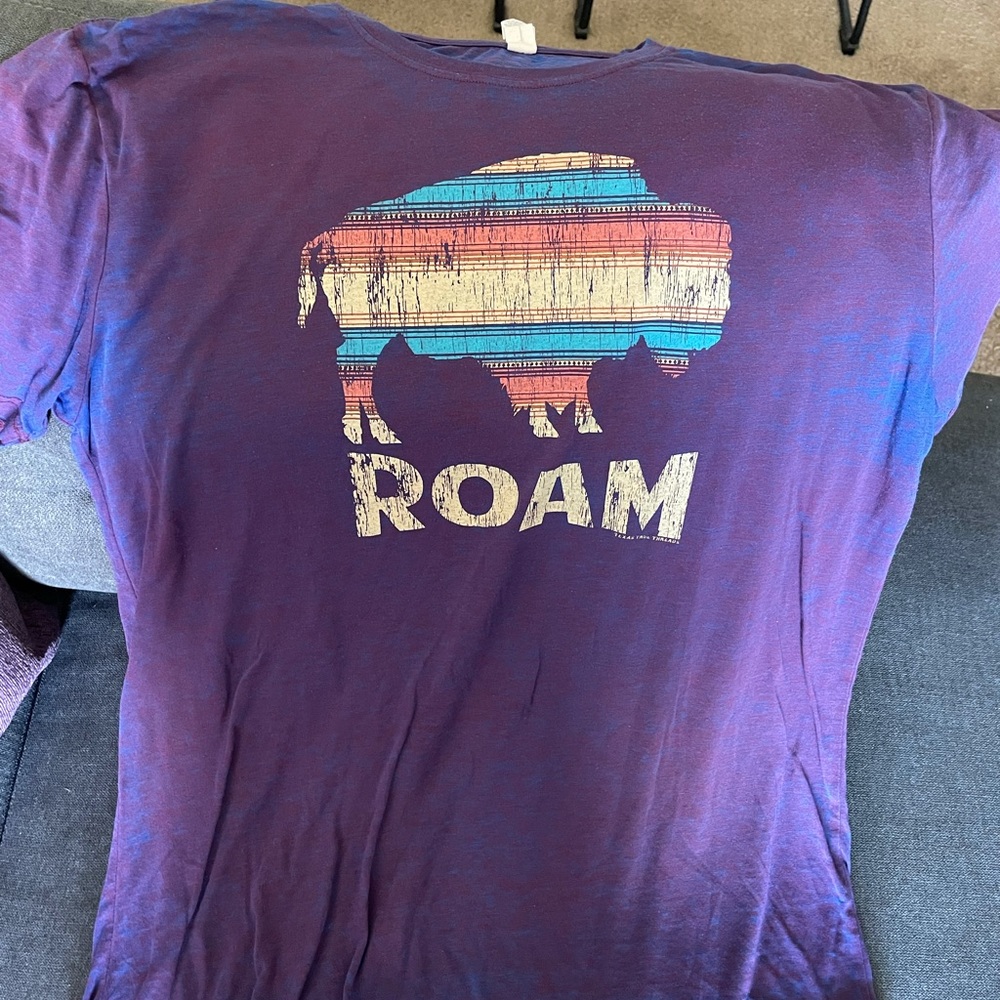 Very beautiful color with even better fit for a tshirt!